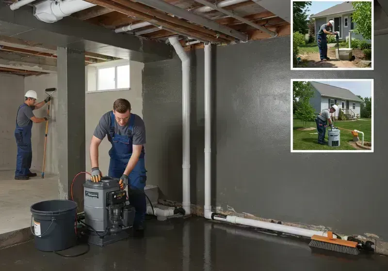 Basement Waterproofing and Flood Prevention process in Peoria Heights, IL